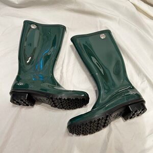 Hunter Green UGG Shaye Rainboots
